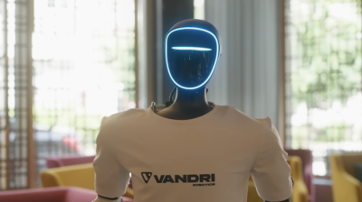 Slovenia’s Vandri Robotics unveils humanoid hotel receptionist Jože at MWC Shanghai 2026 
