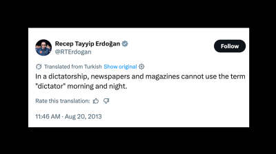 Turkey jails comedian who called Erdogan “dictator” pending trial