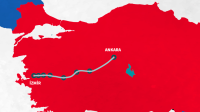 UK-funded, British Steel-supplied Ankara-Izmir railway project quarter complete after 13 years