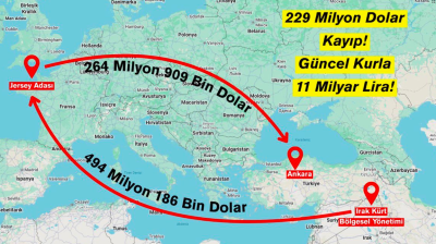 Oil transit fees owed to Turkey by Iraqi Kurdistan have vanished in Jersey, says MP