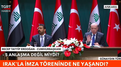 Televised embarrassment at Ankara signing ceremony appears to expose Iranian influence in Iraqi cabinet