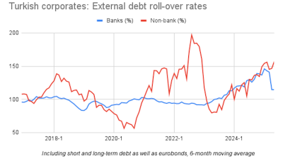Turkish banks conclude syndicated loan renewals with high rollover rates, longer maturities and lower costs
