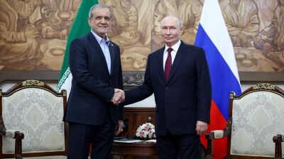 Putin pledges support to Iran in war with US at Bishkek summit