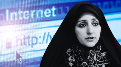 Iran's vice president criticises continued internet restrictions her own government put in place