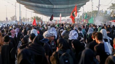 Four million pilgrims from 140 nations converge on Iraq for Arba'een