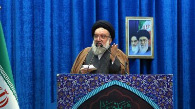 Tehran Friday prayers speaker says Iran will plough Tel Aviv and Haifa