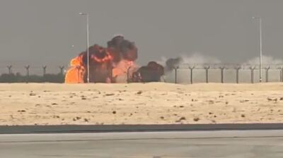 Indian HAL Tejas fighter jet crashes at Dubai air show, pilot killed