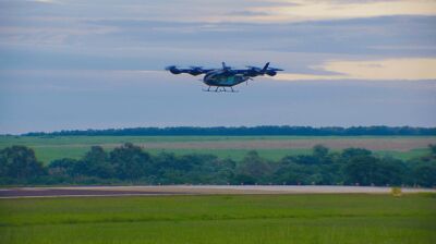 Brazil's Eve completes first flight of electric air taxi prototype