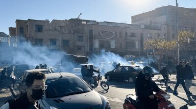 TEHRAN BLOG: Iran rattled on second day of protests as tear gas flies, central bank chief exits
