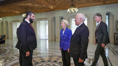 EU pledges support for Syria reconstruction as leaders visit Damascus