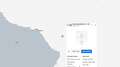 Iranian vessels positioned across Persian Gulf and Gulf of Oman as US carrier approaches