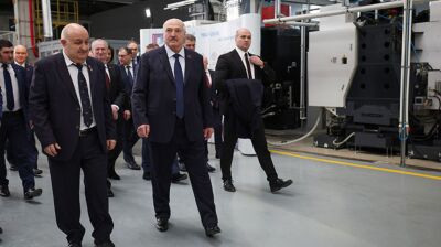 Lukashenka orders Belarus to stay ahead in microelectronics in visit to drone chip factory