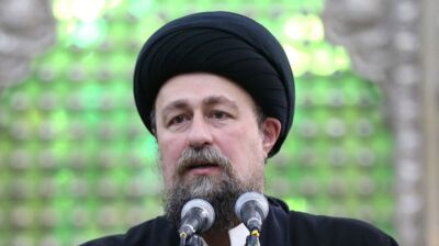Iran's younger Khomeini warns excluding people from destiny 'leads to conflict'