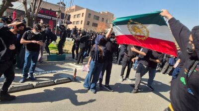 Students at Iranian universities chant against system as security clash with protesters