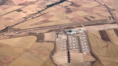 Qatar Airways parks 22 jets at Spain's Teruel airport as Gulf War continues