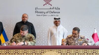 Ukraine and Qatar sign defence cooperation agreement