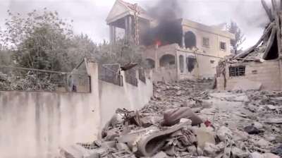 Israeli strikes kill family of four in southern Lebanon as ground invasion widens