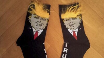 US congressmen give Russian MPs Trump socks 