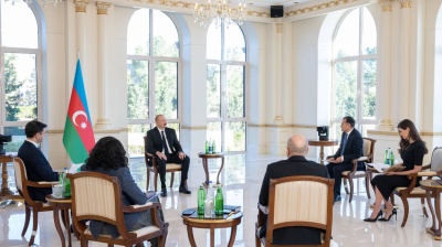 Aliyev says Azerbaijan sealed post-war peace in Washington, eyes strategic partnership with US and China