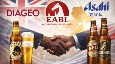  Diageo agrees to sell entire 65% stake in East African Breweries to Asahi for $2.3bn
