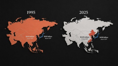 China’s economic growth leaves Japan in the dust.