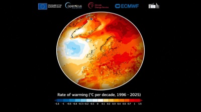 Europe is the world’s fastest-warming continent