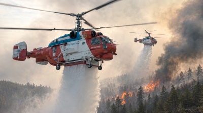 Sanctions on Russia backfire, leaving Spain's firefighting helicopters grounded as wildfires rage