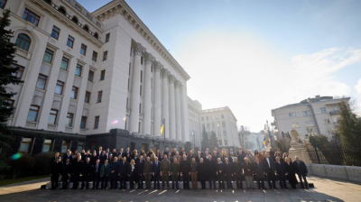 Ukraine's anti-corruption bureau accuses presidential office officials of a raiding scheme
