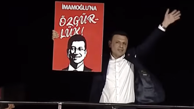 Thousands attend “Free Imamoglu” rally in Istanbul 12 months after jailing
