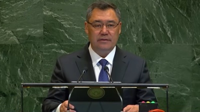 Sanctions imposed on Kyrgyzstan are “interference” in internal affairs, Japarov protests at UN
