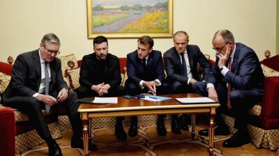 Trump chews coalition of the willing leaders out over Russian oil imports