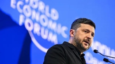 Zelenskiy warns Europe over defence complacency at Davos
