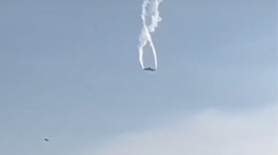 Turkish military cargo plane flying from Azerbaijan crashes in Georgia