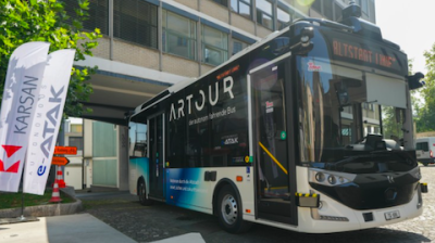 Istanbul-listed Karsan delivers first autonomous electric bus of its kind to Arbon in Switzerland