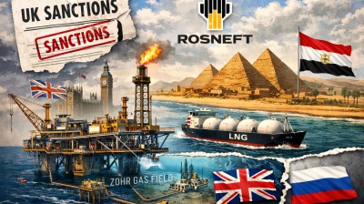 UK removes Egypt’s Zohr gas project from sanctions despite stake held by Russia's Rosneft 