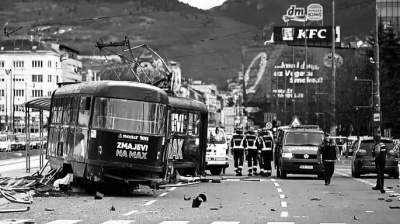 Thousands of protesters block roads in Sarajevo after fatal tram crash