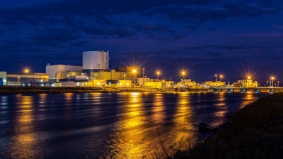 Croatia plans to use the location to store low- and intermediate-level radioactive waste, including material from the jointly owned Krško nuclear power plant in Slovenia (pictured). 