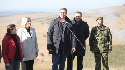 Serbia holds huge military drills amid tensions with Kosovo