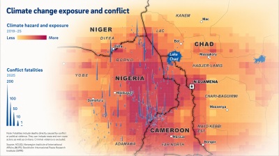 Climate change fuelling conflict across Africa's Lake Chad Basin, warn Scandinavian institutes 