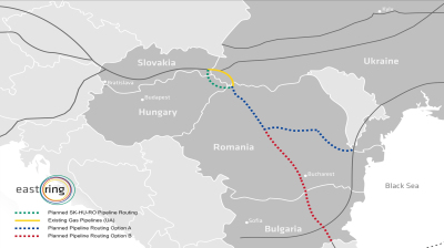 Hungary and Slovakia sign memorandum on Eastring Gas Pipeline