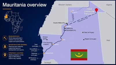 Aura Energy targets 2026 FID for Mauritania uranium mine following deal with 