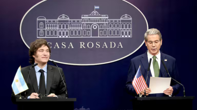 Argentine markets rally as Milei seeks US lifeline ahead of Trump meeting