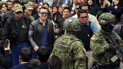 Ecuador president's convoy attacked amid escalating fuel subsidy protests