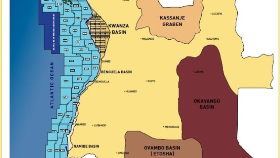 Angola hopes to assess the potential of the Kassanje and Etosha/Okavango basins