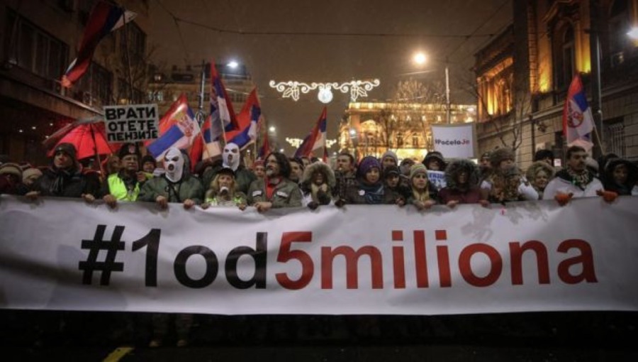 bne IntelliNews - BALKAN BLOG: Protests with staying power