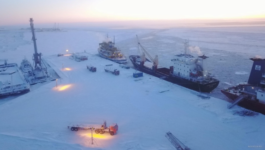 Novatek began preparing the Arctic LNG 2 site in 2018