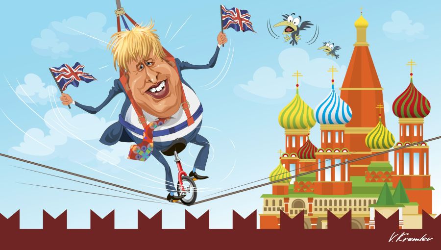 MOSCOW BLOG: Kremlin ready to roll out the red carpet for Bojo's flying circus