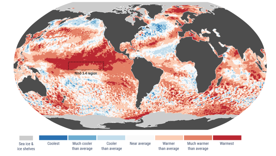 The super El Nino is here