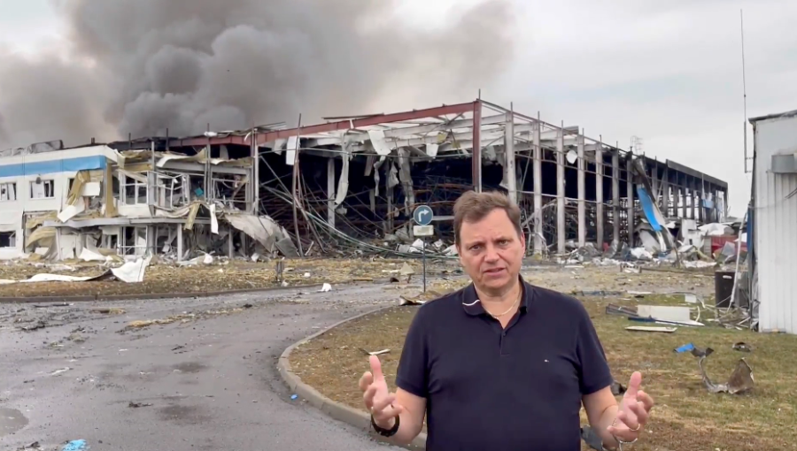 Russia deliberately destroys a US factory based in Ukraine