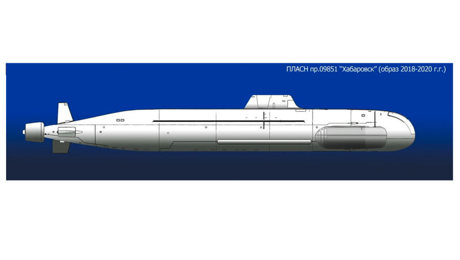 Russia launches Khabarovsk nuclear submarine designed to deploy nuclear-capable Poseidon drones